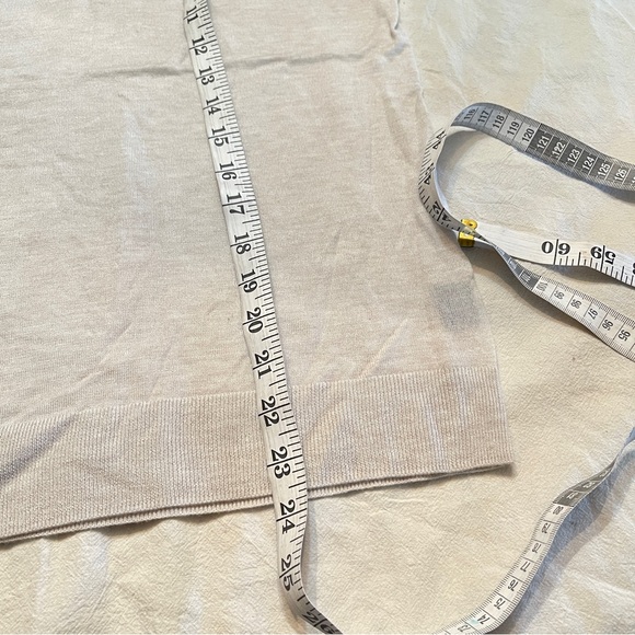 NWT Jenni Kayne Cashmere Silk Cardigan in Oatmeal XXL - Picture 7 of 12